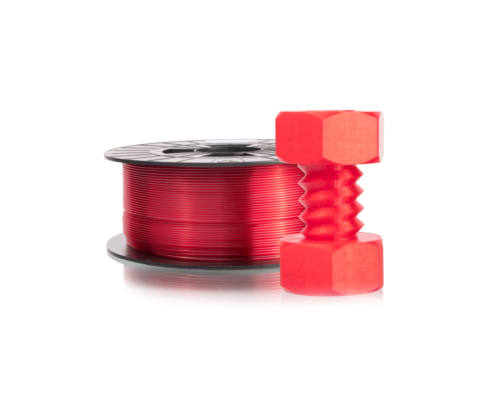 Filament PM PETG - Transparent Red